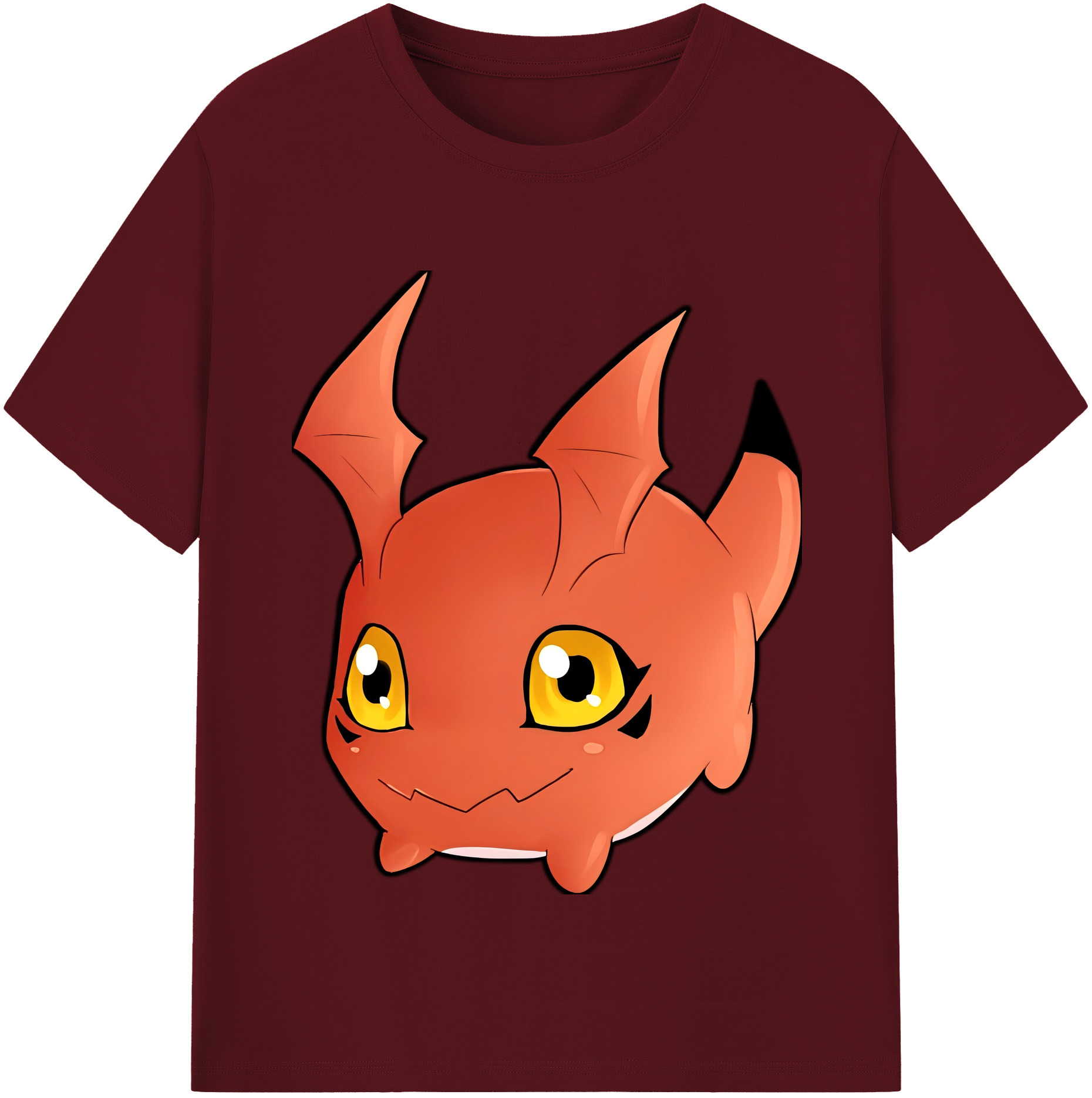 （画像用） Digimon デジタルモンスター/デジモン 綿100％半袖Tシャツ（フロントプリント）